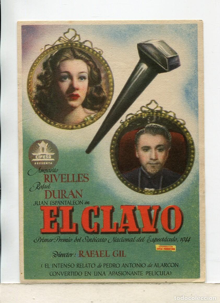 Cine: EL CLAVO, con Amparo Rivelles. - Foto 1