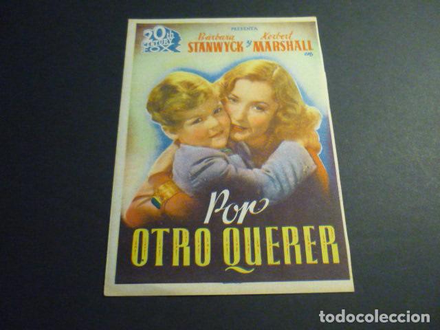 Cine: POR OTRO QUERER PROGRAMA DE CINE DOBLE SIN PUBLICIDAD - Foto 1