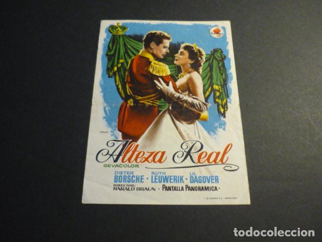 Cine: ALTEZA REAL PROGRAMA DE CINE CON PUBLICIDAD CINE FLORIDA - Foto 1