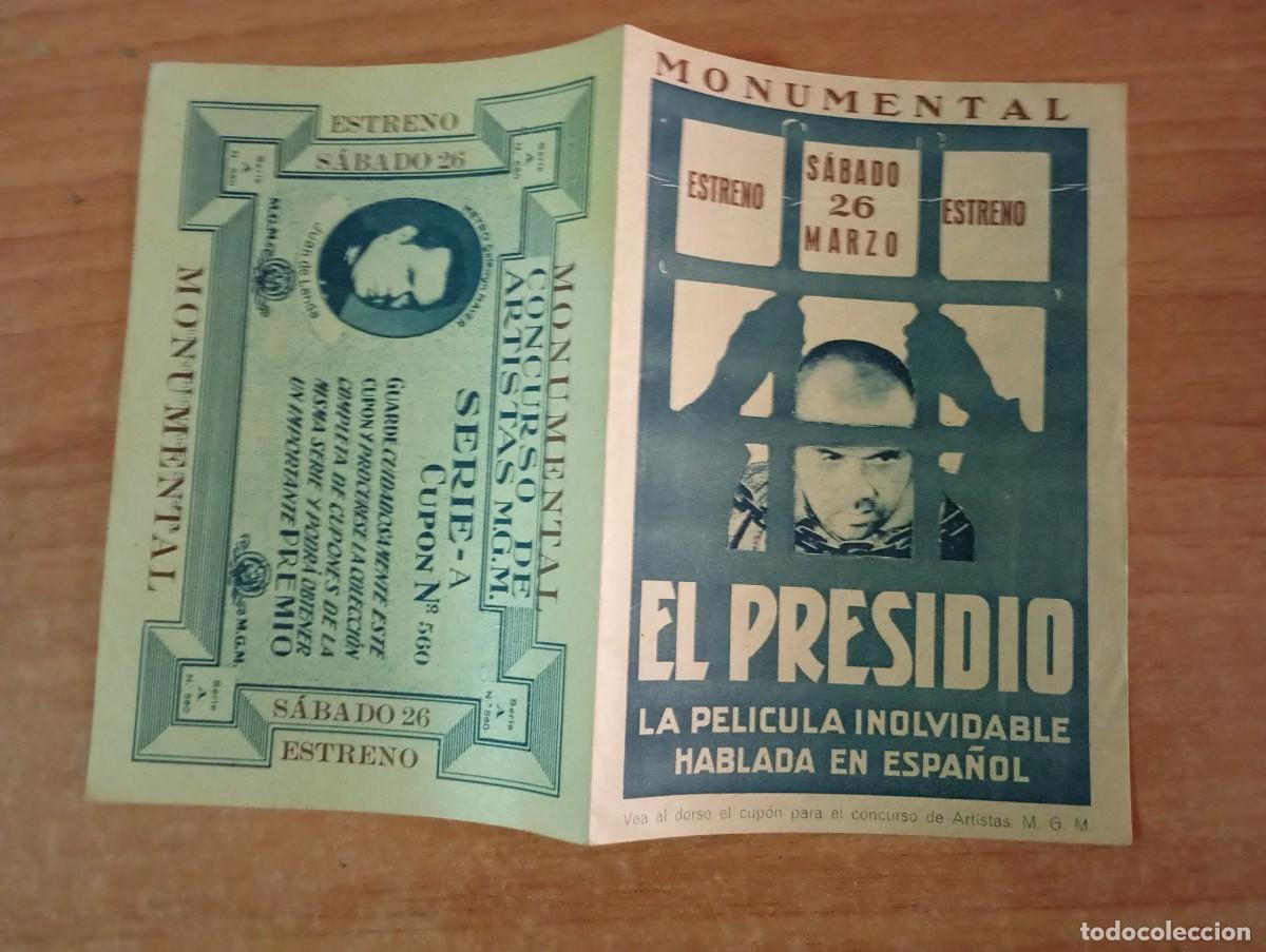  Flyers Publicitaires de films Anciens: AL2-tammy-PROGRAMA DE CINE-EL PRESIDIO C.T