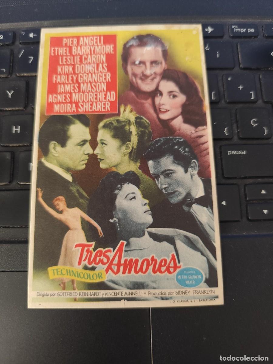  Flyers Publicitaires de films Anciens: Tres amores sin publicidad