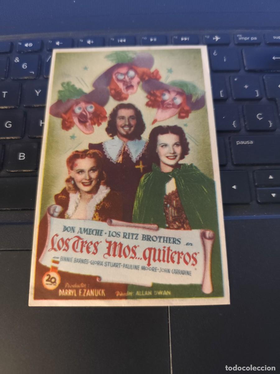  Flyers Publicitaires de films Anciens: Los tres mos...quiteros sin publicidad