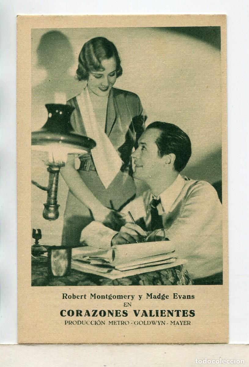 Cine: CORAZONES VALIENTES 1932. ROBERT MONTGOMERY,