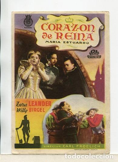 Cine: CORAZ&Oacute;N DE REINA, con Zara Leander.