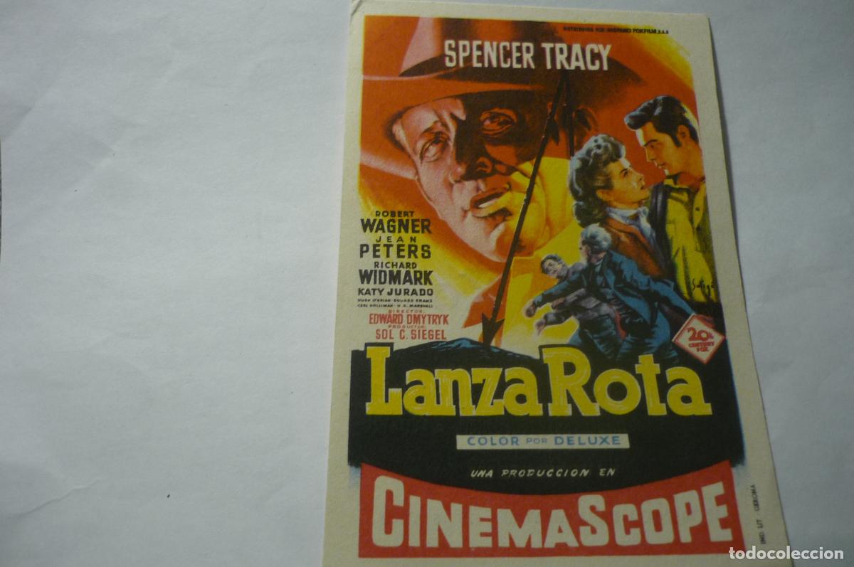 Cine: programa lanza rota.-spencer tracy publicidad - Foto 1