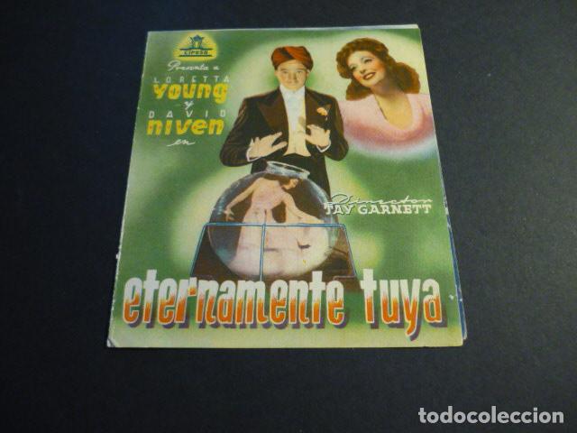 Cine: ETERNAMENTE TUYA PROGRAMA DE CINE DOBLE SIN PUBLICIDAD - Foto 1