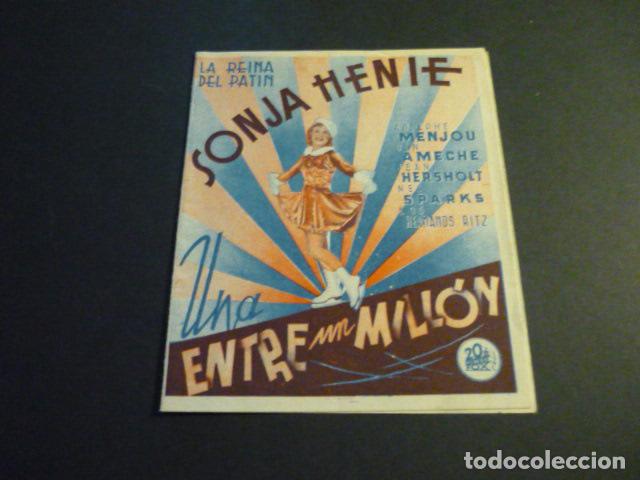Cine: UNA ENTRE UN MILLON PROGRAMA DE CINE DOBLE SIN PUBLICIDAD - Foto 1