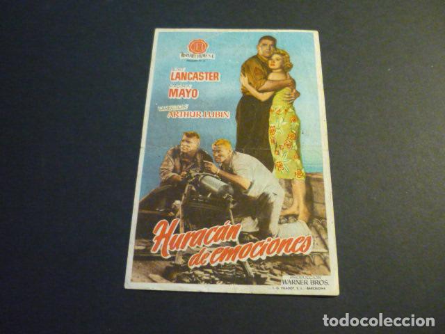 Kino: HURACAN DE EMOCIONES PROGRAMA DE CINE CON PUBLICIDAD TEATRO COMICO LA LINEA DE LA CONCEPCION CADIZ