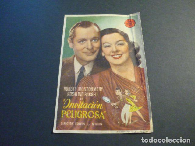 Kino: INVITACI&Oacute;N PELIGROSA PROGRAMA DE CINE SIN PUBLICIDAD