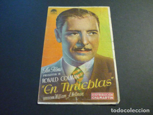Cine: EN TINIEBLAS PROGRAMA DE CINE SIN PUBLICIDAD - Foto 1
