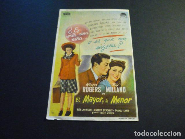 Cine: EL MAYOR Y LA MENOR PROGRAMA DE CINE SIN PUBLICIDAD - Foto 1