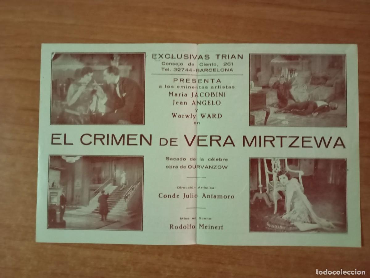 Cine: AL2.PROGRAMA DE CIENE -- EL CRIMEN DE VERA MIRTZEWA - Foto 2