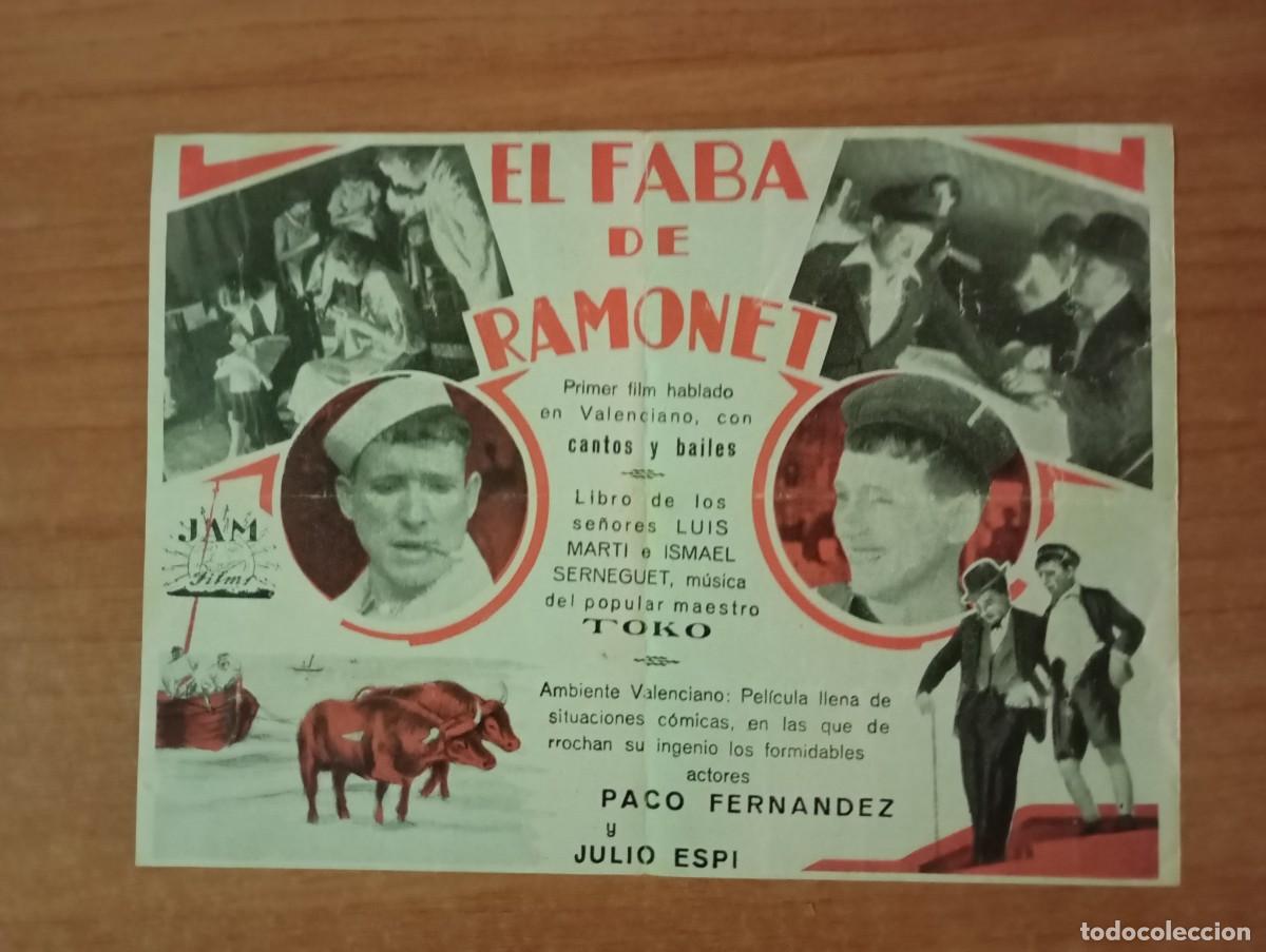 Cine: AL2.PROGRAMA DE CIENE -- EL FABA DE RAMONET ct - Foto 3