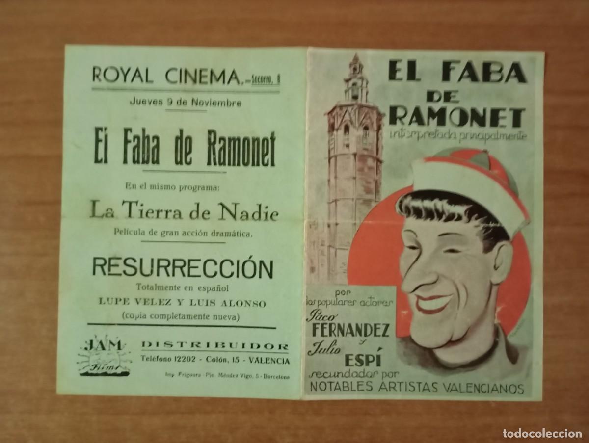 Cine: AL2.PROGRAMA DE CIENE -- EL FABA DE RAMONET ct - Foto 1