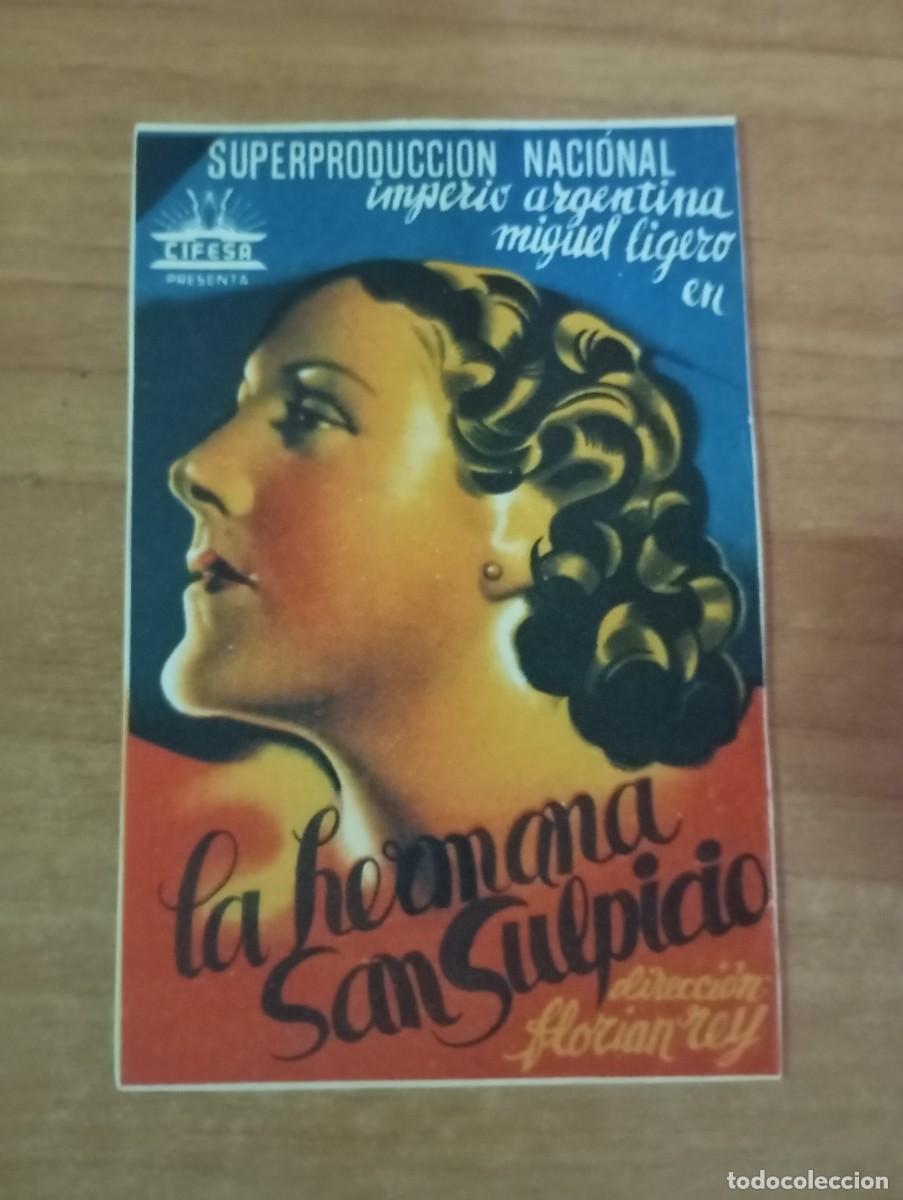 Cine: AL2.PROGRAMA DE CIENE ---LA HERMANA SAN SUPLICIO ct - Foto 1
