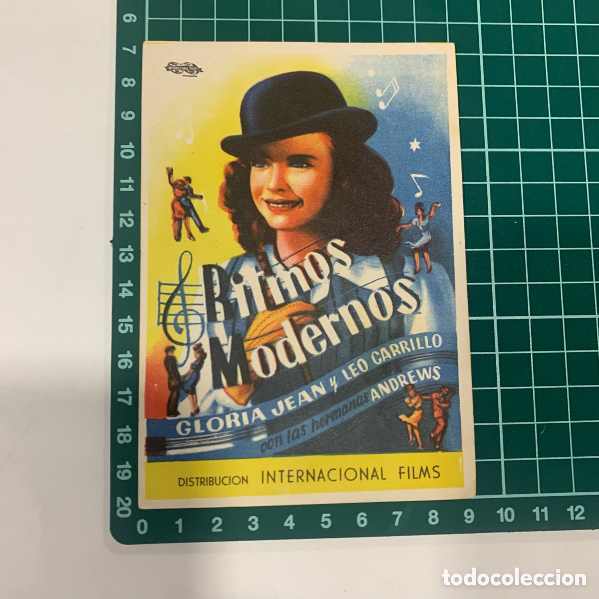 Cine: Programa Folleto de mano cine pelicula ritmos modernos - Foto 1