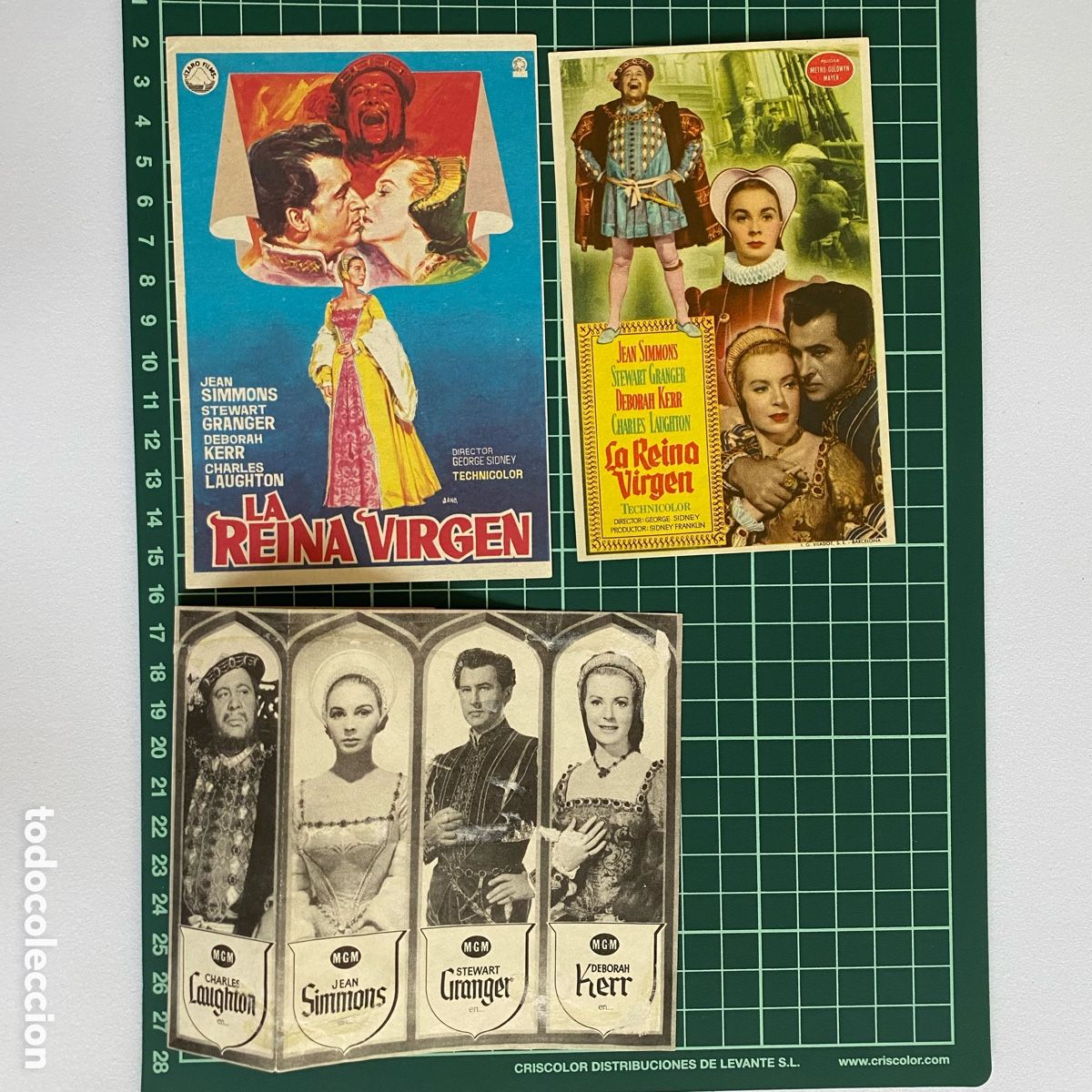  Foglietti di film di film antichi di cinema: Programa Folleto de mano cine pelicula La Reina Virgen