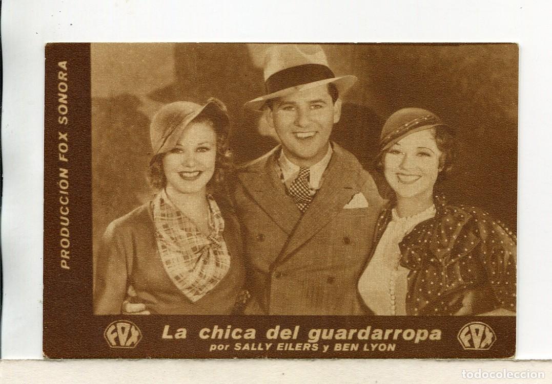 Kino: LA CHICA DEL GUARDARROPA , con Sally Eilers.