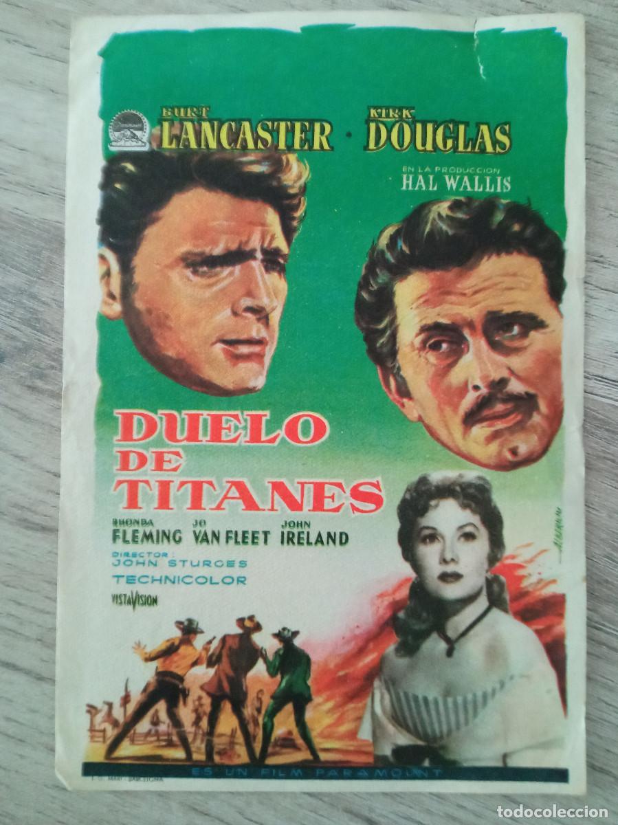 Cine: DUELO DE TITANES, BURT LANCASTER, KIRK DOUGLAS - Foto 1
