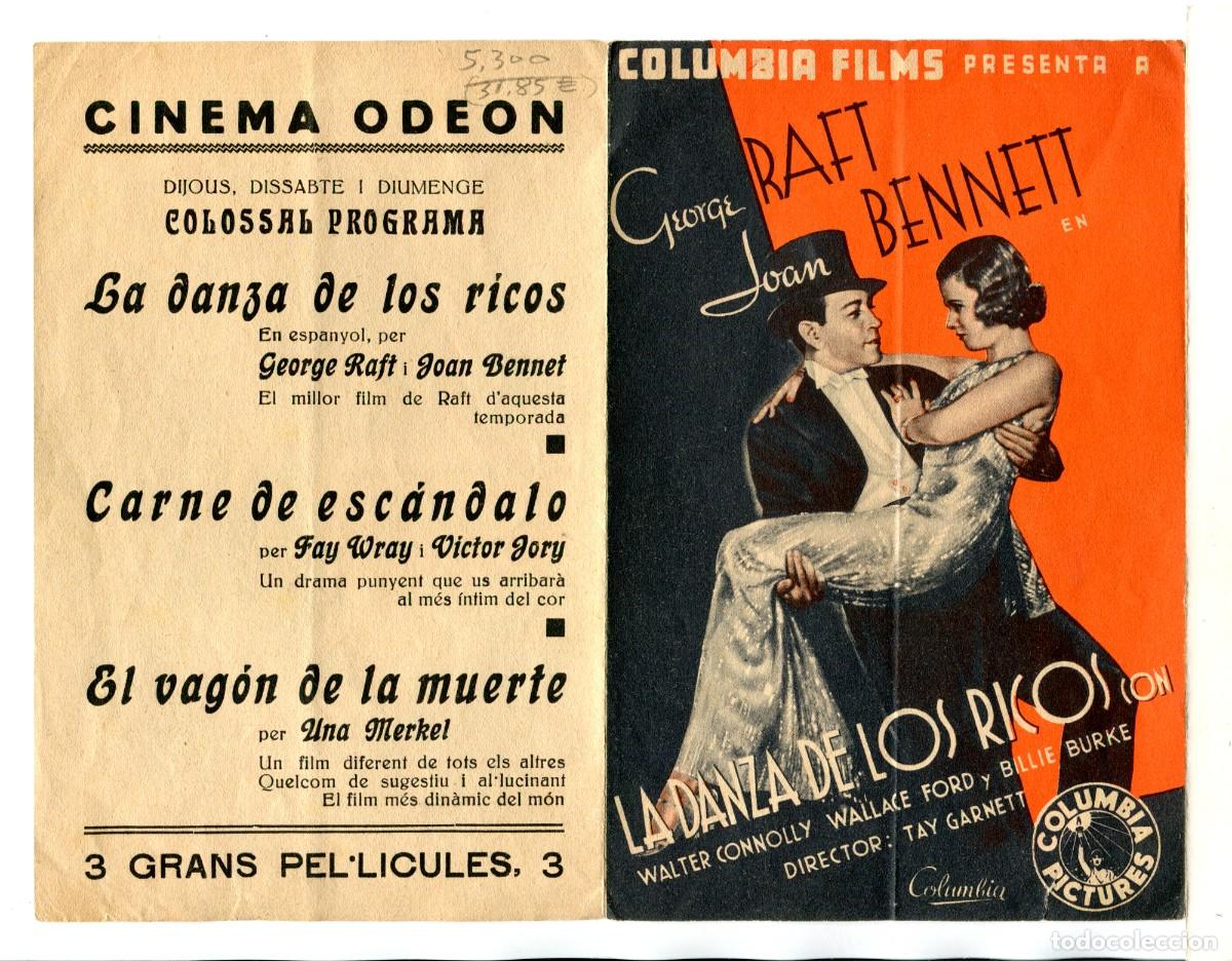 Kino: LA DANZA DE LOS RICOS, con Joan Bennett.