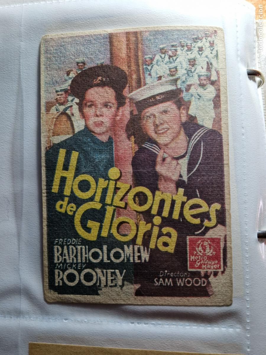  Flyers Publicitaires de films Anciens: HORIZONTES DE GLORIA MICKEY ROONEY FOLLETO DE MANO