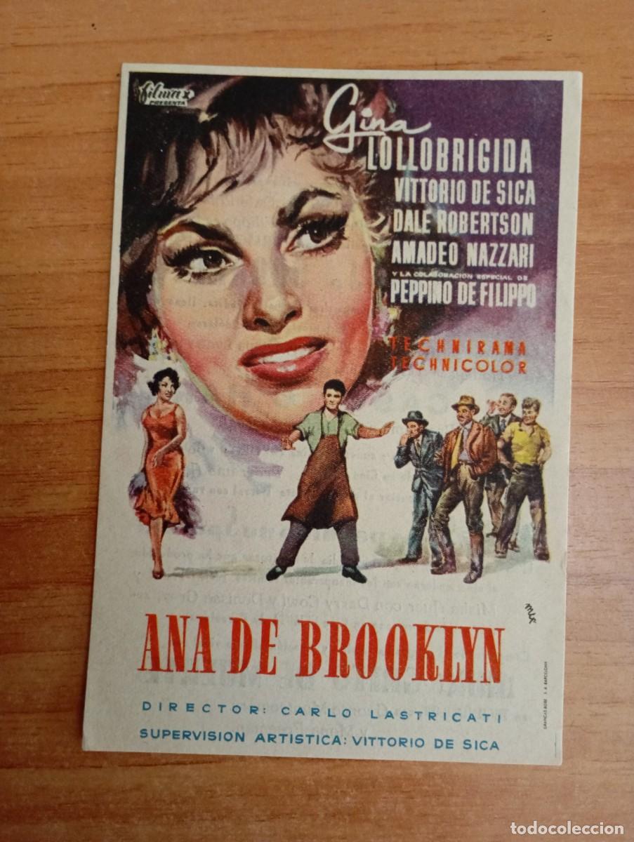 Cine: VERDE3-PROGRAMA DE CINE-- ANA DE BROOKLYN ct