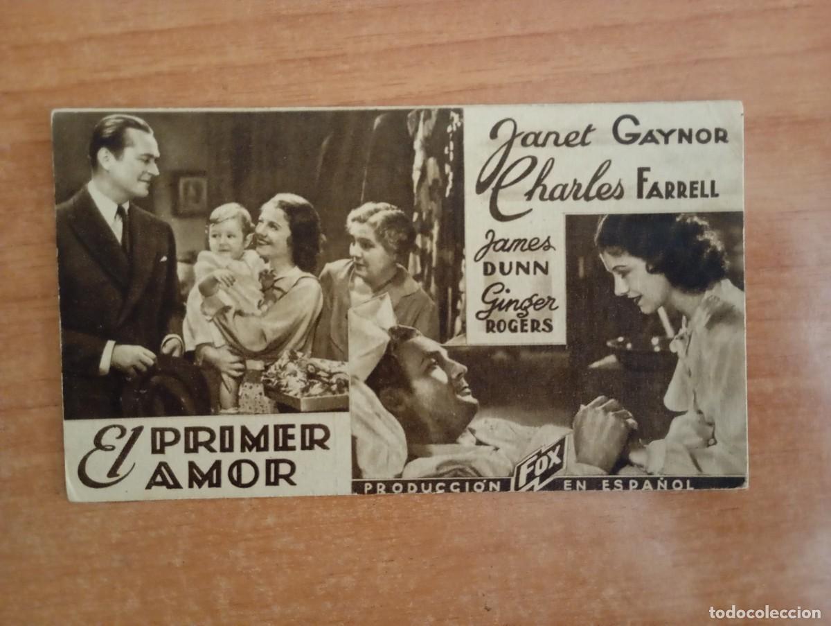 Cine: Z.PROGRAMA DE CINE -- EL PRIMER AMOR ct - Foto 1