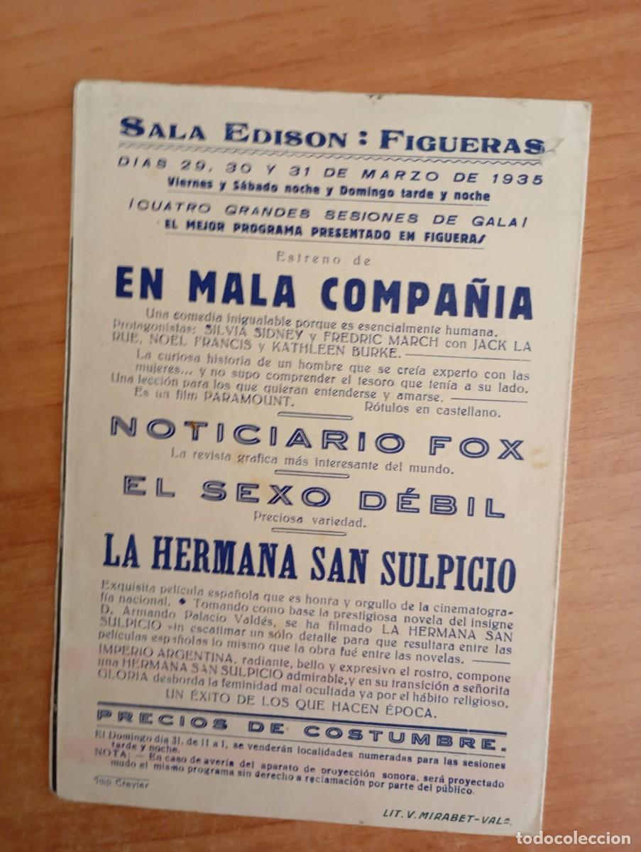 Cine: AL2.PROGRAMA DE CINE -- LA HERMANA SAN SUPLICIO - Foto 3