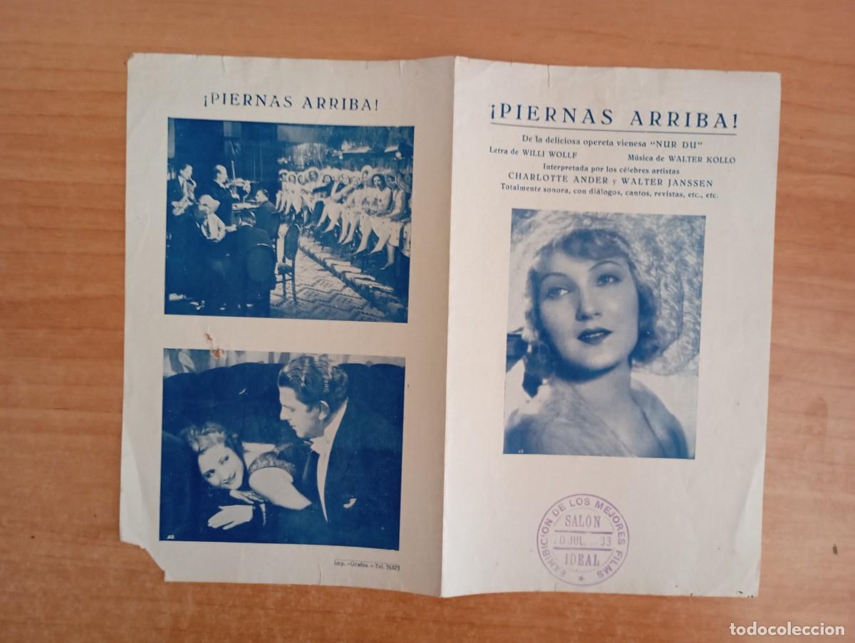 Cine: AL2.PROGRAMA DE CINE -- PIERNAS ARRIBA - Foto 1