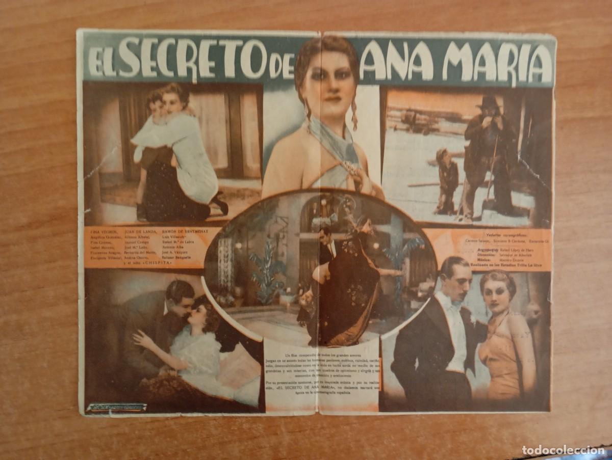 Cine: AL2.PROGRAMA DE CINE -- EL SECRETO DE ANA MAR&Iacute;A. ct - Foto 2