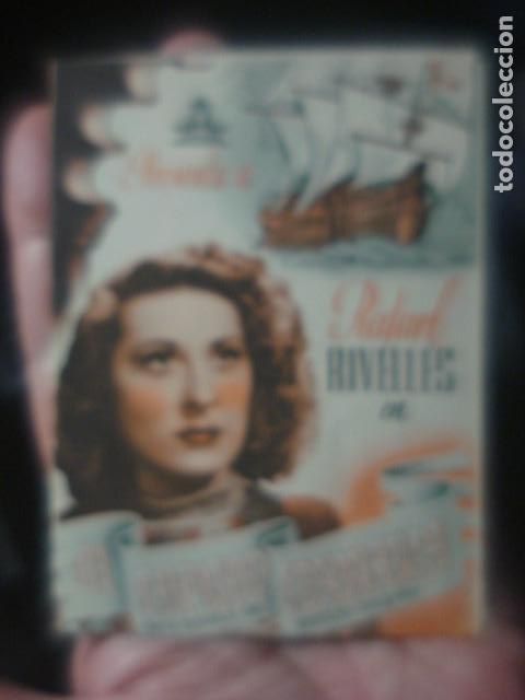 Cine: PROGRAMA DE CINE DOBLE - EL CAPITAN TORMENTA - RAFAEL RIVELLES - A&Ntilde;0S 1945 - Foto 1