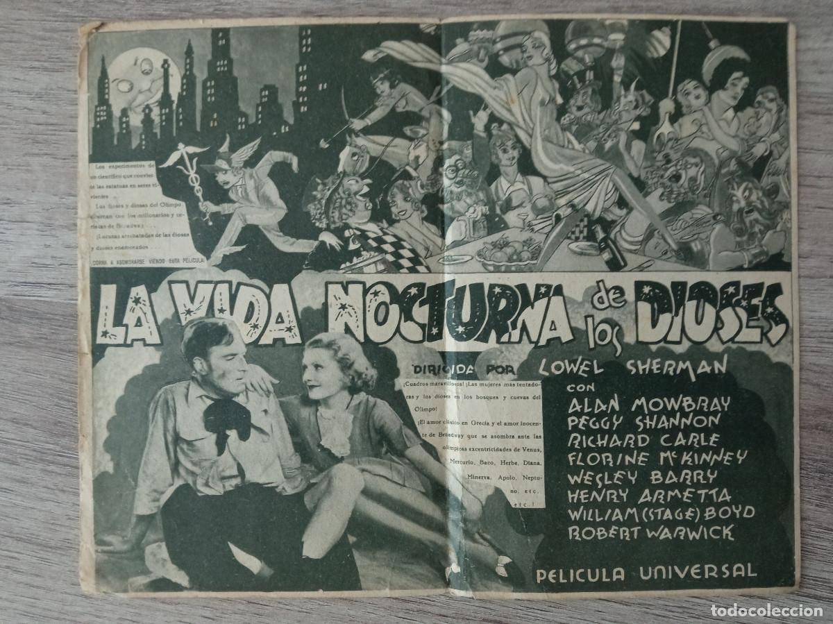 Cine: LA VIDA NOCTURNA DE LOS DIOSES, ALAN MOWBRAY - Foto 2