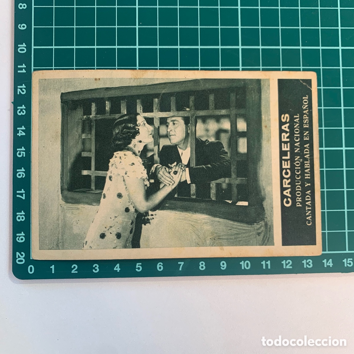 Cine: Folleto de mano programa de cine pelicula carceleras 1933 - Foto 1