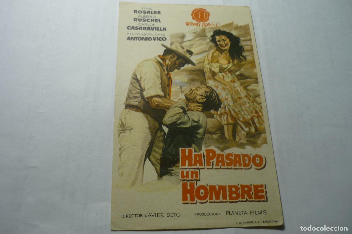 Cine: programa ha pasado un hombre-lina rosales