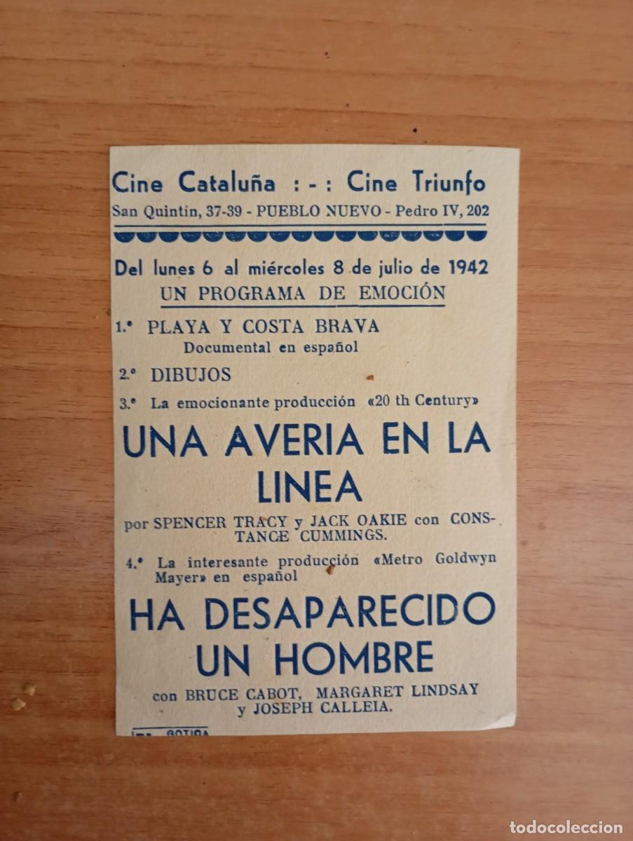 Cine: verde3.PROGRAMA DE CINE --- UNA AVER&Iacute;A EN LA LINEA ct - Foto 2