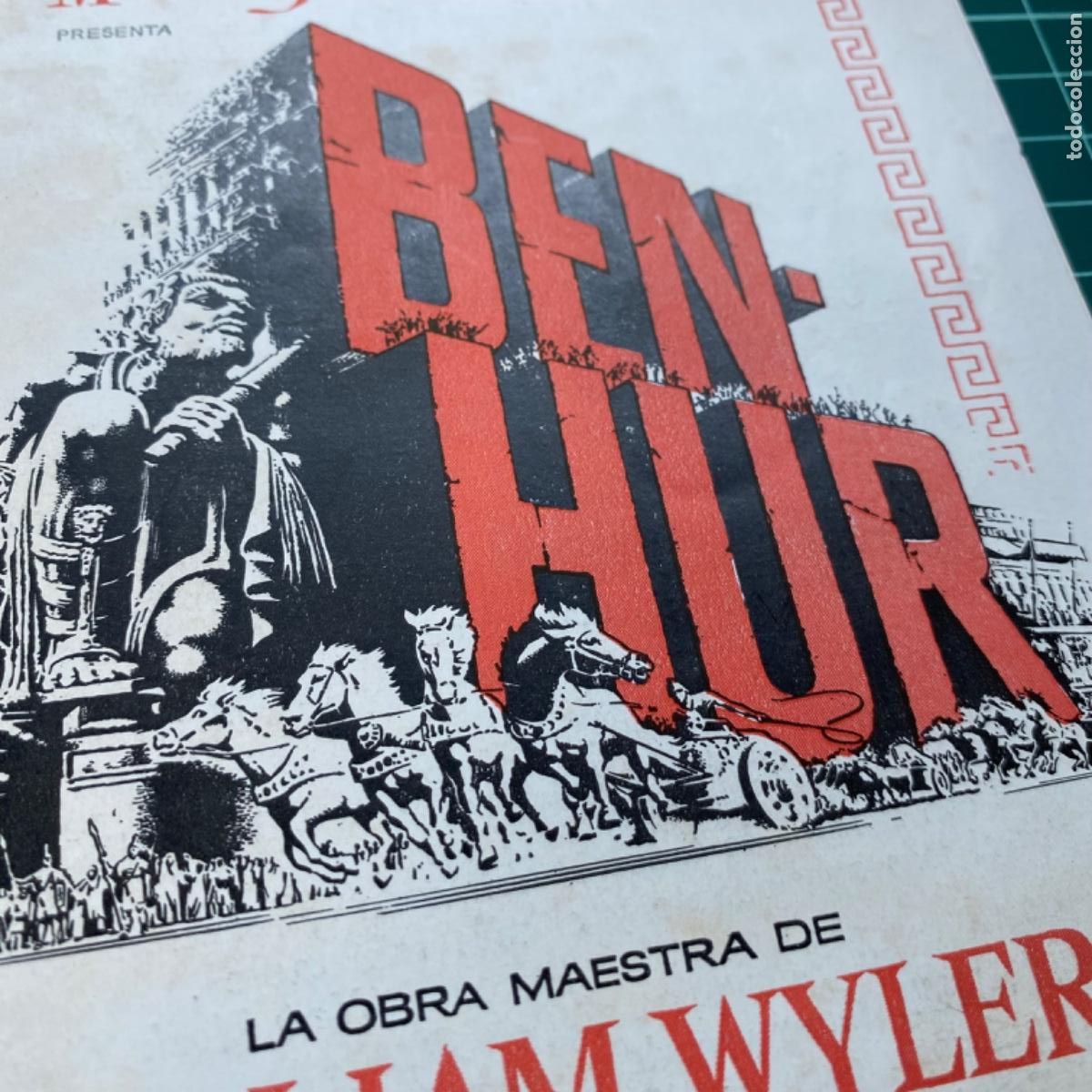 Cine: Programa de cine folleto de mano pelicula Ben-hur - Foto 5
