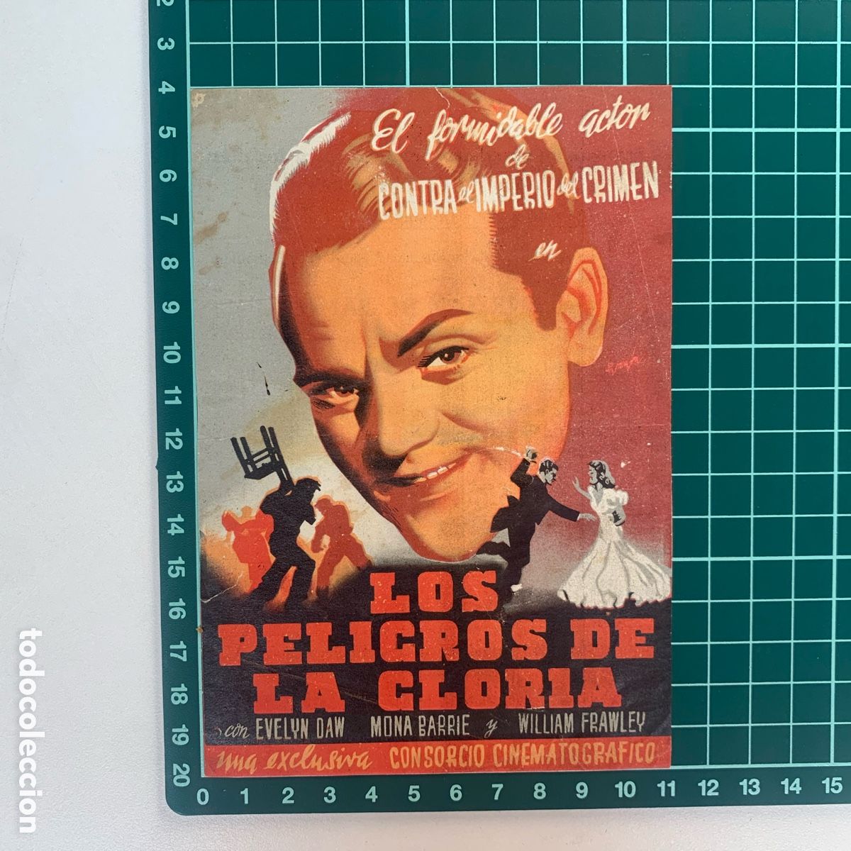 Kino: Programa de cine folleto de mano pelicula Los peligros de la gloria E.R.C.E
