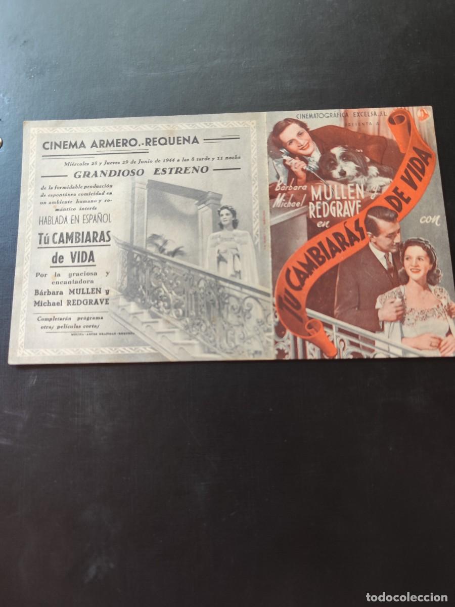 Kino: Tu cambiar&aacute;s de vida Doble con publicidad Cinema Armero Requena