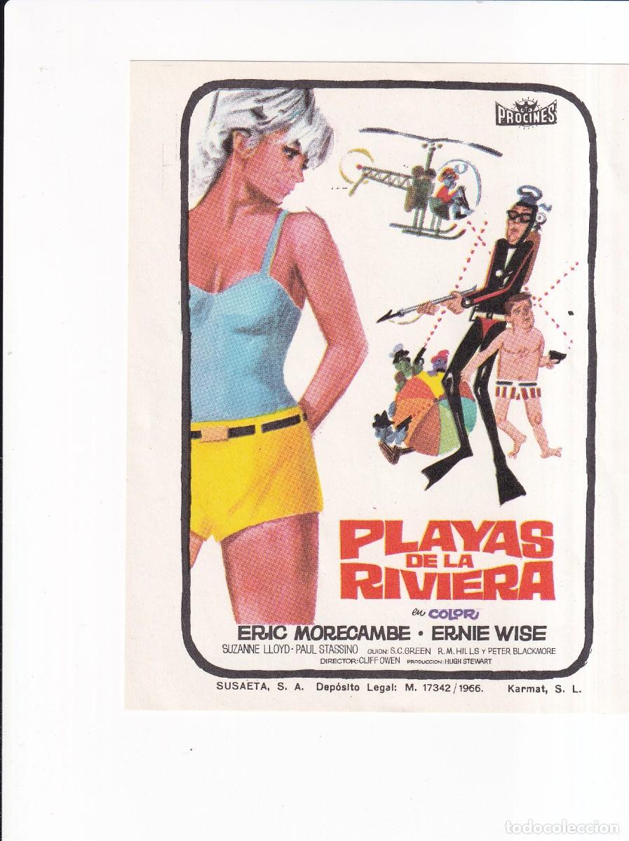 Cine: PLAYAS DE LA RIVIERA : ERIC MORECAMBA - Foto 1