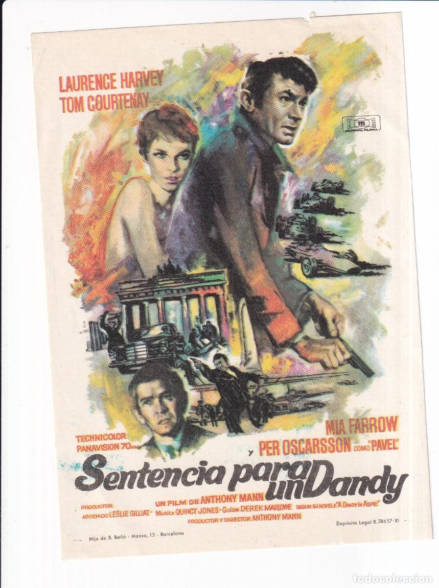 Cine: SENTENCIA PARA UN DANDY : LAURENCE HERVEY - Foto 1