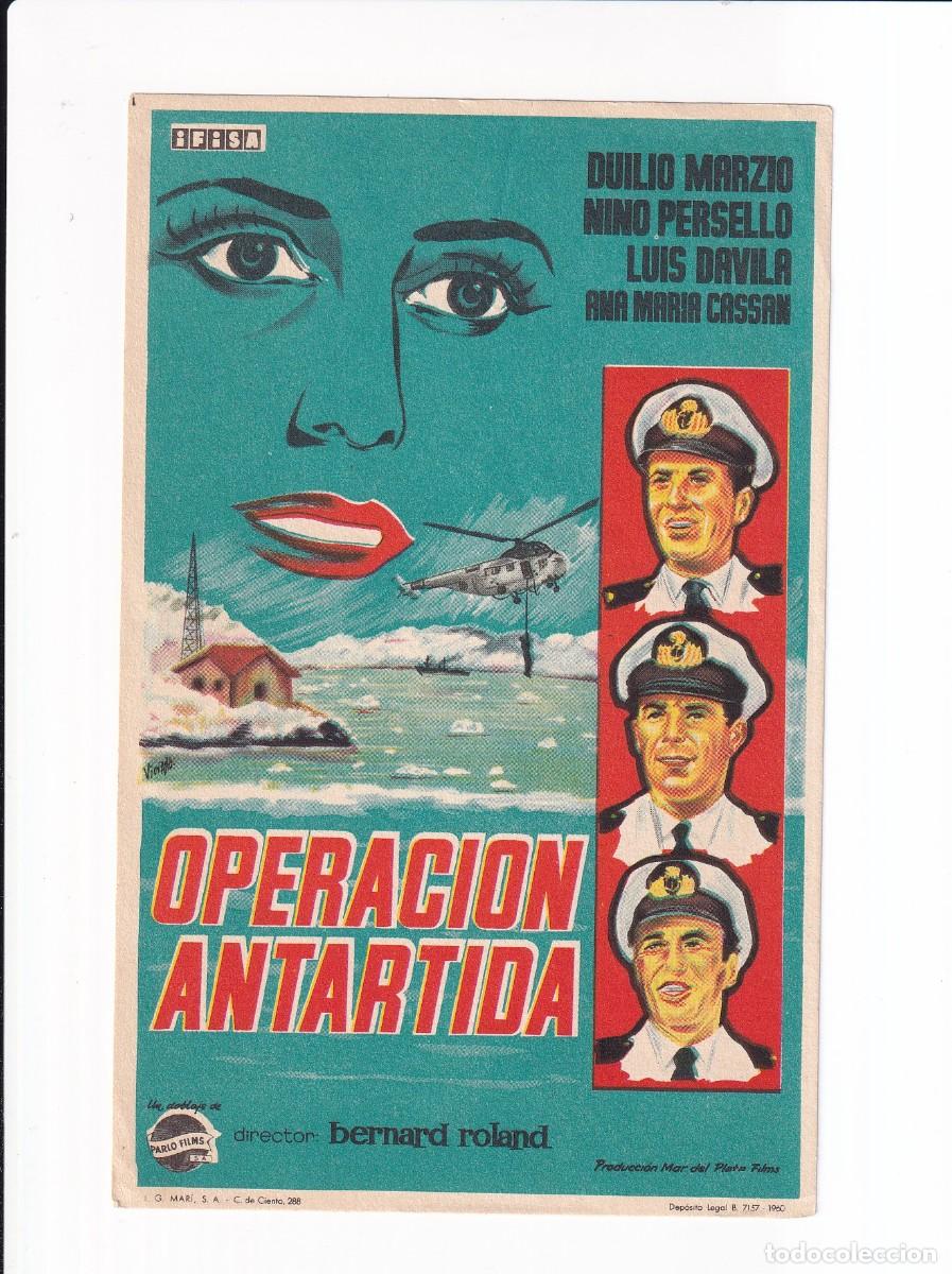 Cine: OPERACION ANTARTIDA : DUILIO MARZIO - Foto 1