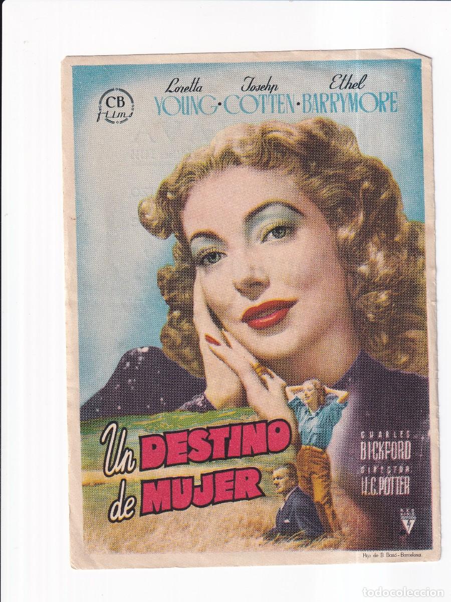 Cine: UN DESTINO DE MUJER : LORETTA YOUNG - Foto 1