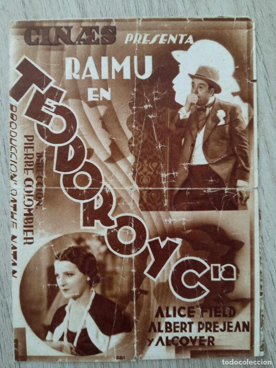 Cine: TEODORO Y CIA, RAIMU - Foto 1
