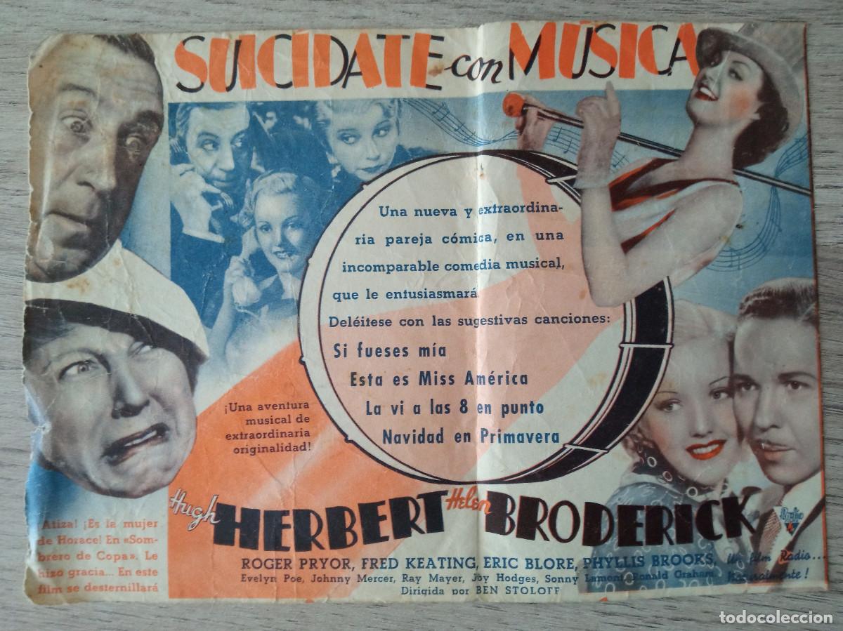 Cine: SUICIDATE CON M&Uacute;SICA - Foto 1