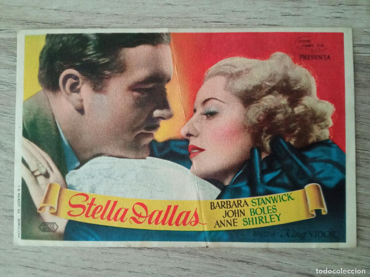 Kino: STELLA DALLAS, BARBARA STANWYCK, TEATRO DEL PRINCIPADO, OVIEDO, ASTURIAS, 1946