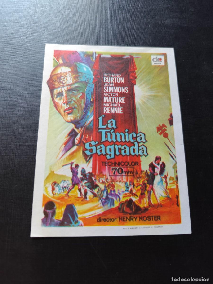  Foglietti di film di film antichi di cinema: La t&uacute;nica sagrada sin publicidad