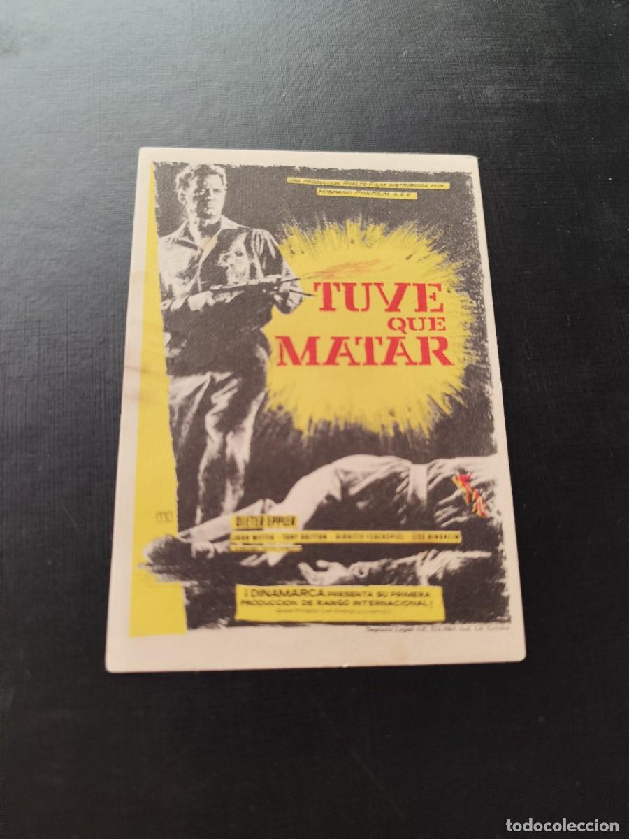 Cine: Tuve que matar sin publicidad - Foto 1