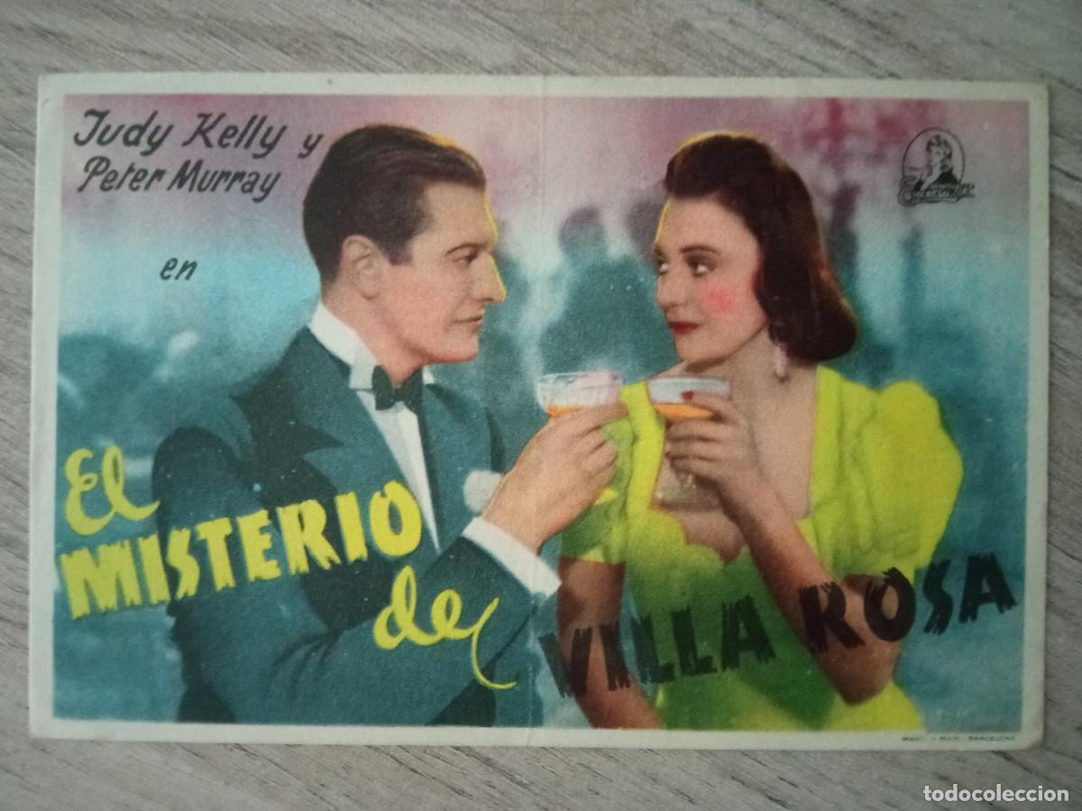 Cine: EL MISTERIO DE VILLA ROSA, JUDY KELLY, CINE ALCAZAR, ALCAZAR DE SAN JUAN, CIUDAD REAL