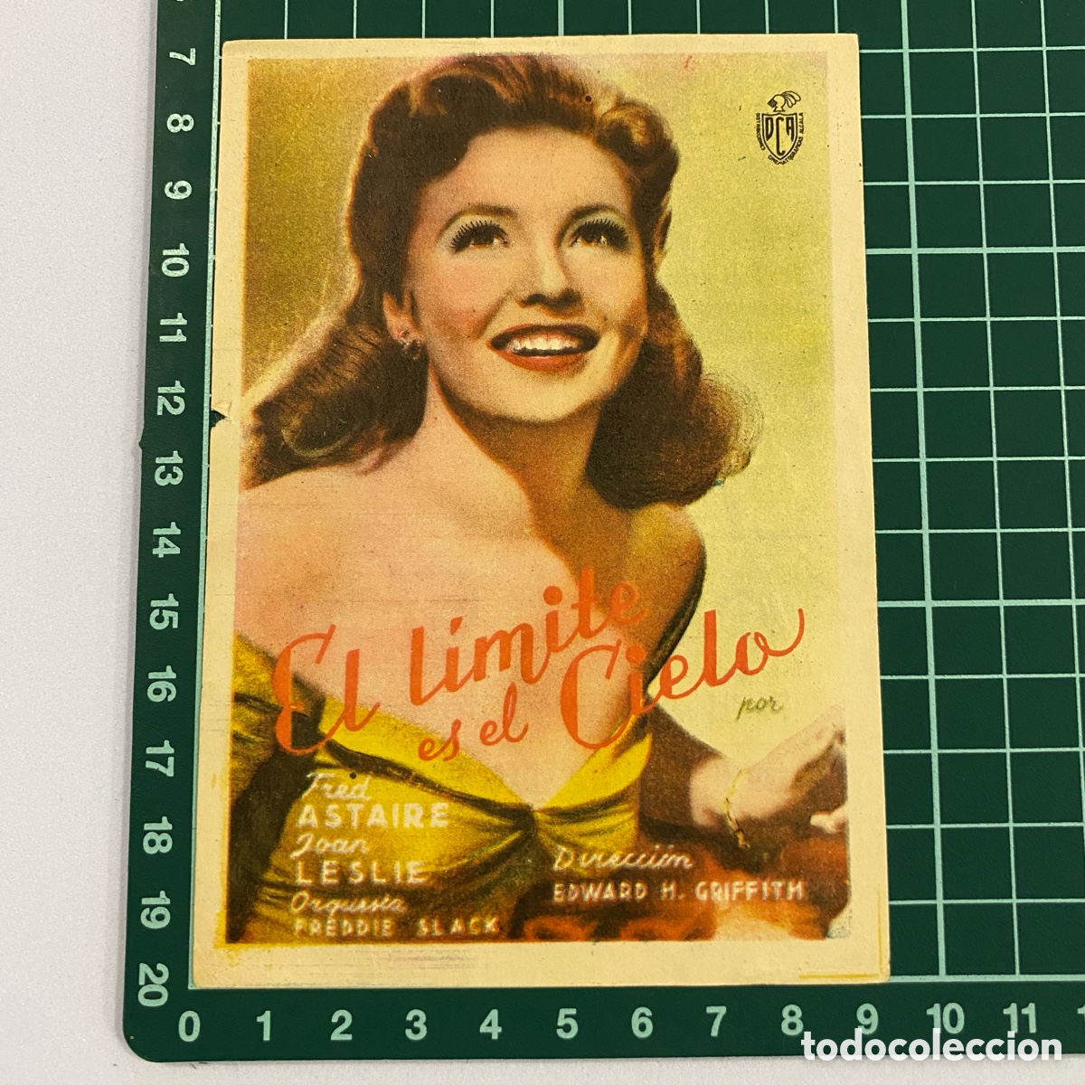 Cine: Programa de cine folleto de mano pelicula El limite es el cielo - Foto 4