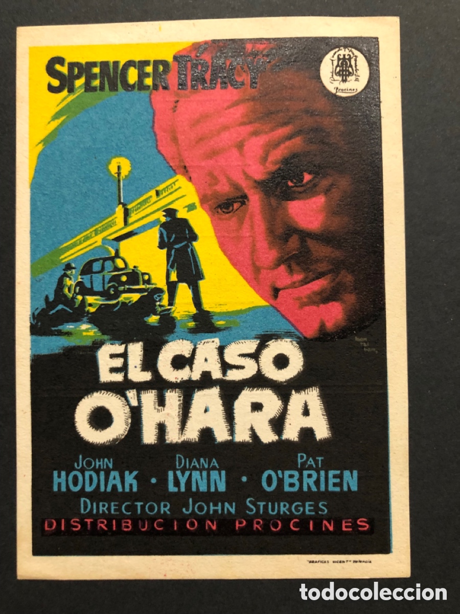 Cine: Programa el caso o,Hara Spencer tracy Con publicidad teatro circo A10